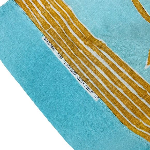 Vintage 50s Half Apron Birds on Branches John Wolf Textiles Novelty Print - Picture 6 of 9